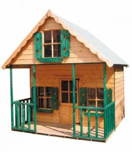 Chateau Wooden Childrens Playhouse by Pinelap Sheds | Bradford