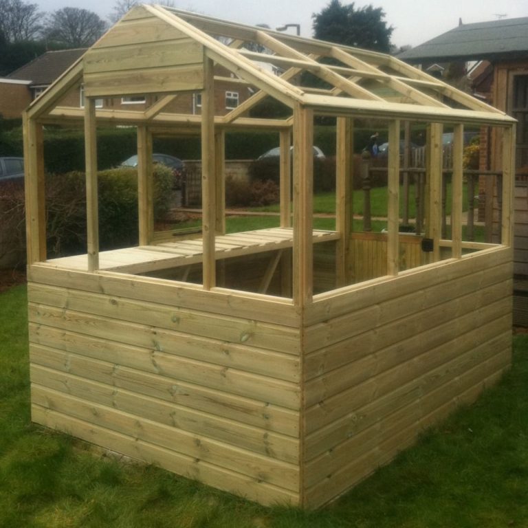 Greenhouse Frame Only by Pinelap Sheds Bradford Pinelap