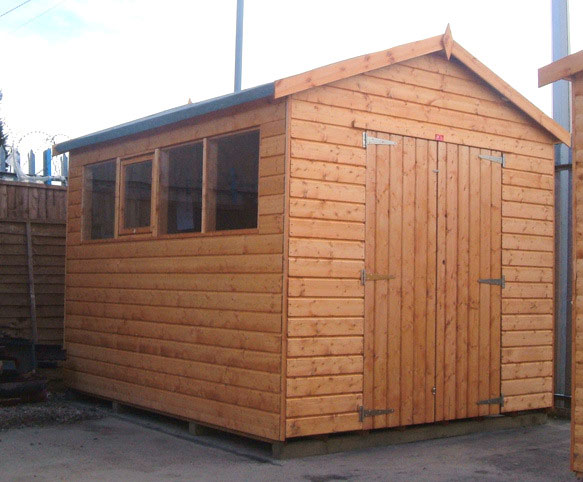 The Workshop 12mm Shiplap Apex Shed by Pinelap Sheds | Bradford