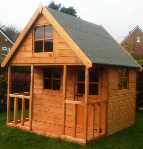 Mini Chateau 6x6 Wooden Childrens Playhouse by Pinelap Sheds | Bradford
